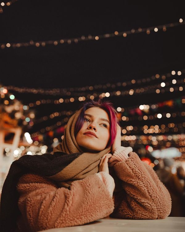 Саша Квашеная с красным носиком в чудесной новогодней фотосессии