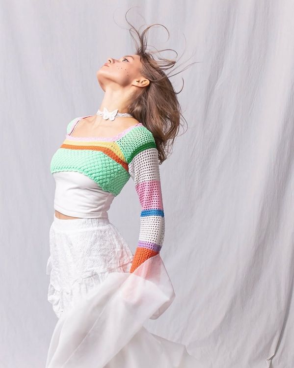 Саша Квашеная в очень красивой фотосессии в студии